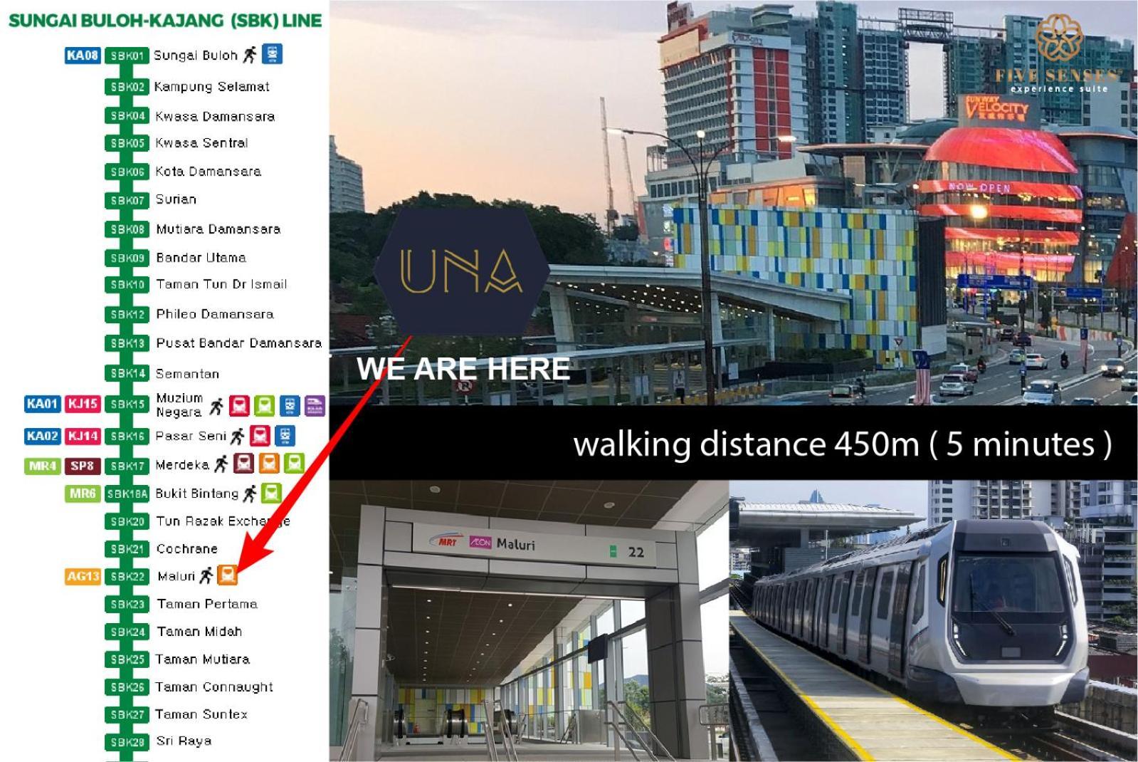 Una Serviced Apartment, Sunway Velocity Kuala Lumpur Extérieur photo